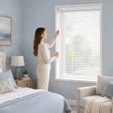 1/2 Inch Aluminum Slat Micro Mini Blinds with Corded Control