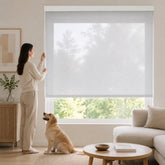Corded Roller Shades Square Metal Valance