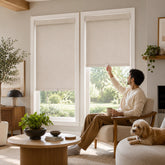 No Drill Cordless Roller Shades