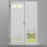 French Door Patio Window Cellular Shades Add on Shades No Drill Adhesive Blinds Model Q16A for 11mm Frame Depth