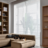 Silhouette Blinds Shangri-La Sheer Shades Square Metal Valance Corded