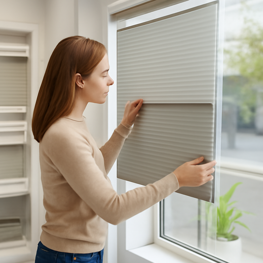 Cellular Shades: Efficient, Cordless & No-Drill Window Blinds