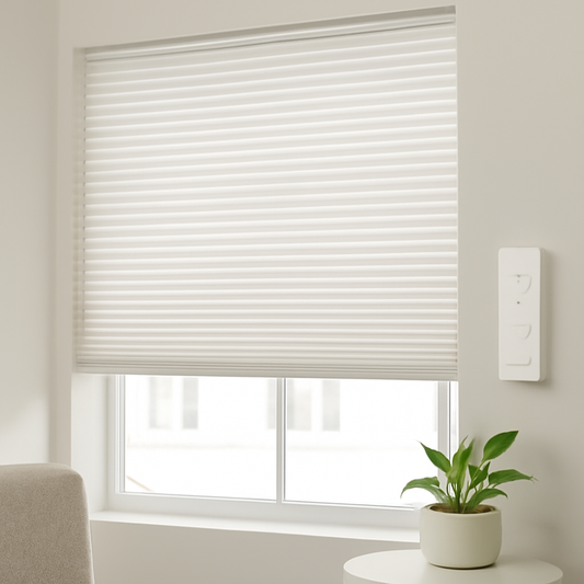 Cellular Shades: Effortless Style with Cordless & Motorized Blinds
