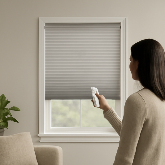 Cellular Shades: Practical Cordless & Motorized Window Solutions