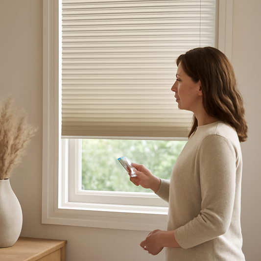 Cellular Shades: Stylish, Cordless & Motorized Window Blinds