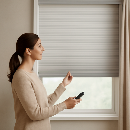 Cellular Shades: Versatile Blinds with Cordless & Motorized Features