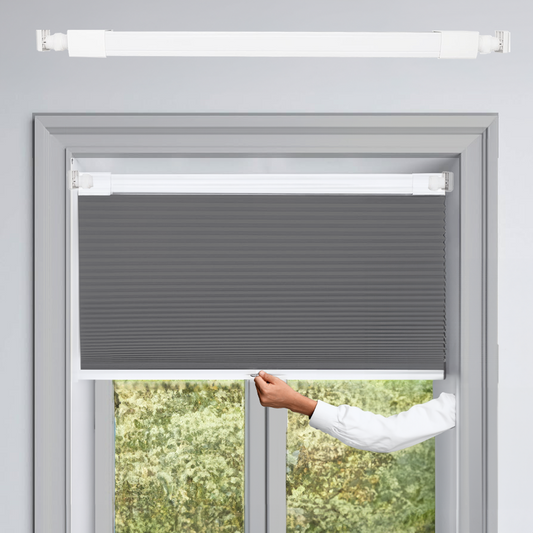 How to Install iHomeBlinds No Drill Light Filtering Cellular Shades Easily