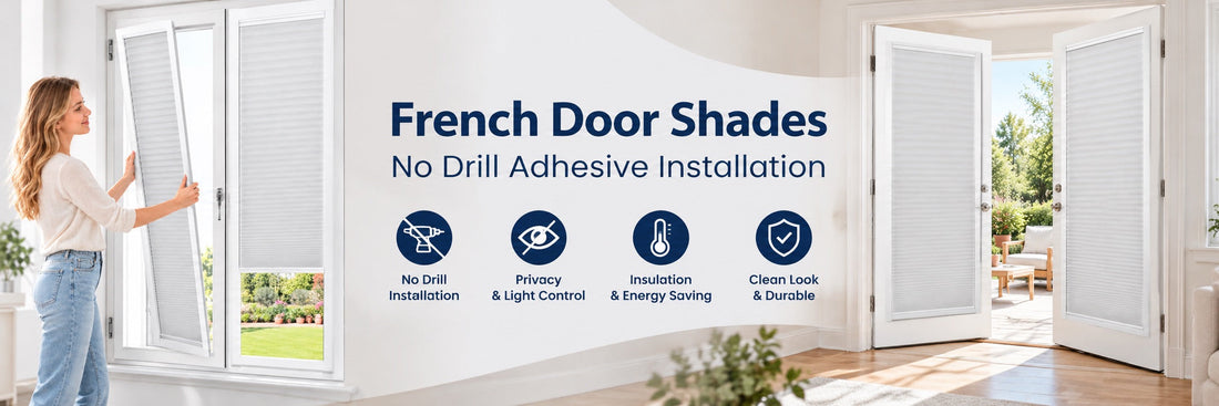 French Door Shades