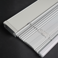 Shallow Mount Cordless Mini Blinds For Doors & Euro Windows (Min. Depth 0.7")