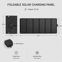 Foldable Solar Panel 5V 2A