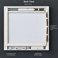 Motorized Skylight Shades Blackout & Light Filtering Skylight Cellular Blinds