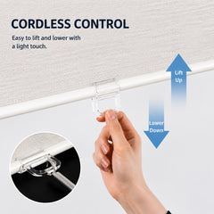 Cordless Roller Shades Metal Valance