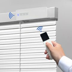 No Drill Detachable Battery Aluminum Mini Blinds