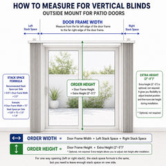 Vertical Blinds Vinyl/Aluminum Slats Corded