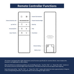 Motorized Zebra Blinds Remote Control, App, Alexa, Google Home, SmartThings Hardwired Motorized
