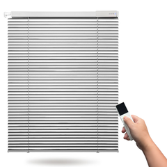 No Drill Detachable Battery Aluminum Mini Blinds