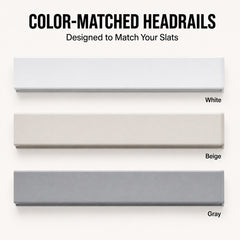 1 3/8 Inch Aluminum Slats Mini Blinds with Corded Control
