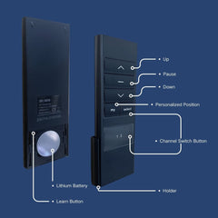 Motorized Sheer Shades Wand Battery Dual Controller
